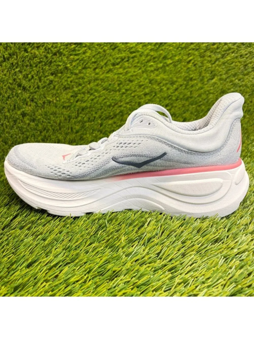 Hoka One One Bondi 9 Womens Size 6 Blue Athletic Running Shoes Sneakers
